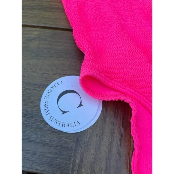 Cleonies Swim Australia Strech One Size Pink bathing suit free people